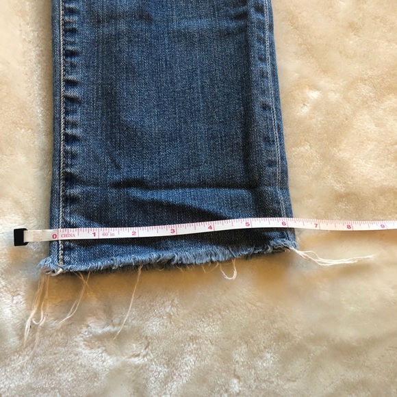 AG Adriano Goldschmied Denim The Isabelle High-Rise Straight Crop size 27 - Picture 15 of 16